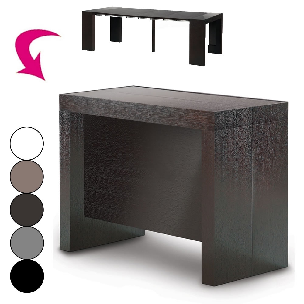 table extensible avec rallonge integree