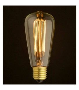 Ampoule décorative cône design style Edison 60W - 