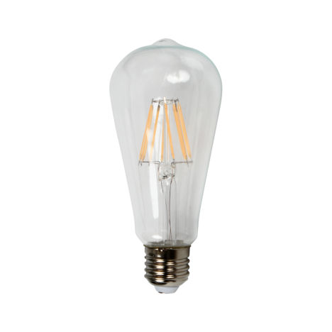 Ampoule LED décorative 6,4cm cône 8W (75W) - 