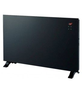 Radiateur electrique design noir écran LCD - 