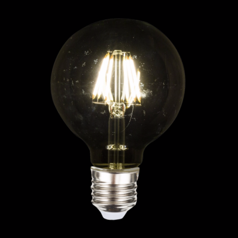 Ampoule LED décorative 9,5cm globe 6W (60W) - 