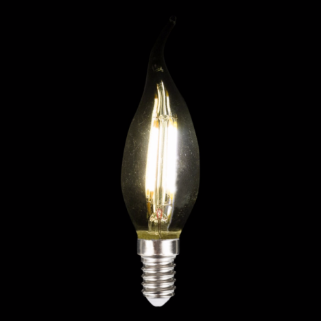 Ampoule LED décorative 3,5cm flamme 4W (40W) - 