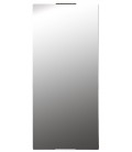 Sèche serviette électrique miroir 900w - H100cm - 