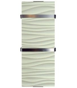 Sèche serviette design décor Vagues 1200w - H120cm