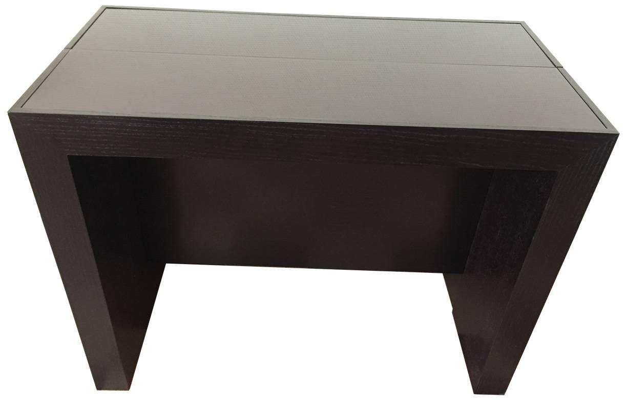 Console design ultra-tendance au meilleur prix, Table console extensible 12  couverts LONGO 300 cmardoise avec 5 allonges intégrées