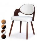 Lot de 2 chaises design scandinave Estel - 4 coloris