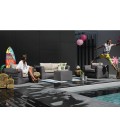 Salon de jardin gonflable taupe sable Nomad Lounge SitinPool - 