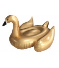 Cygne gonflable de piscine doré Gold Sunvibes - 