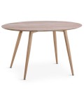 Table ovale bois clair style scandinave Hilda - 