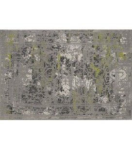 Tapis gris dégradé style vintage 120 x 170 cm