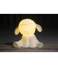 Lampe de chevet petit Mouton blanc H.19cm - 