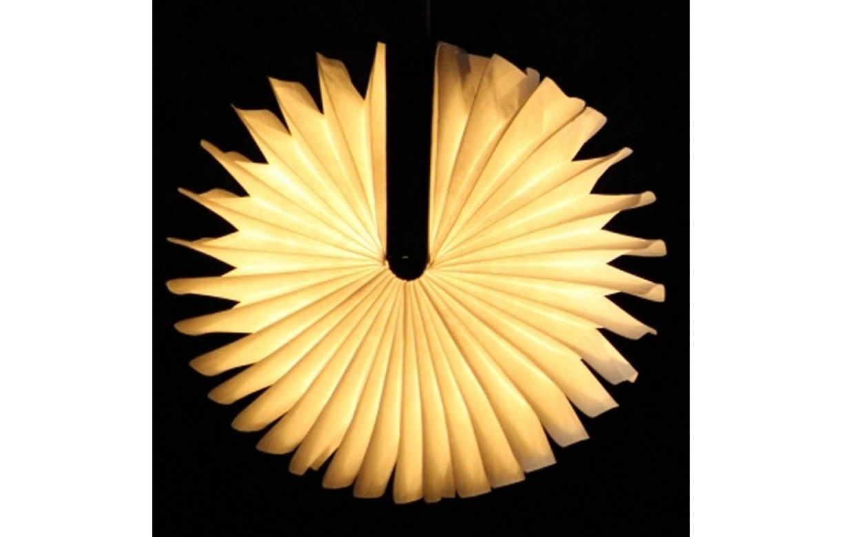Lampe d'extérieur sans fil Livre Lumineux en bois