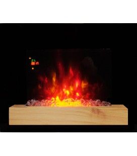 Cheminée électrique imitation feu Fire Wood - 
