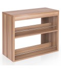 Table Console extensible avec rangement en bois WELLY - 