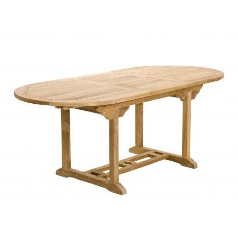 Table ovale extensible 150/200*90 gamme FUN