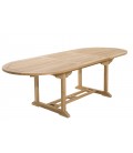 Table ovale extensible 180/240*100 gamme FUN
