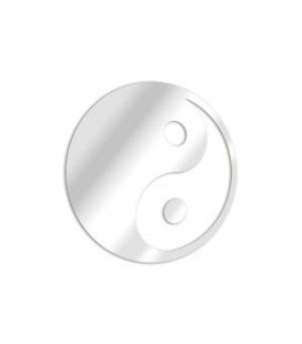 Miroir symbole chinois yin yang déco zen - 3 dimensions