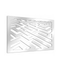 Miroir adhésif design labyrinthe - 3 dimensions