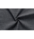 Chevet simili cuir noir blanc avec liseré design LIGHT