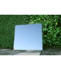 Miroir de jardin décoratif 100x100 cm acrylique