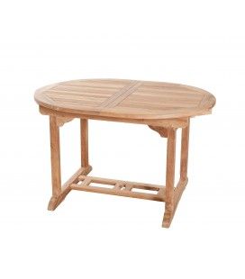 Table ovale 120/180 x 90 cm gamme FUN