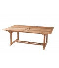 Table rectangulaire 200/300 x 120 cm gamme FUN