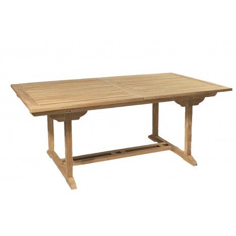 Table rectangulaire extensible 180/240*100 gamme FUN