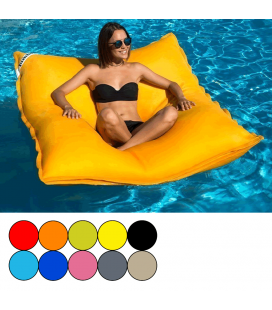 Pouf coussin géant flottant de piscine - 10 coloris