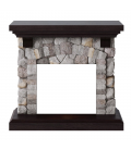 Cadre pour cheminée style pierres anciennes - 