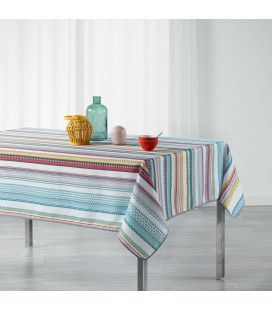Nappe rectangle Motifs mexicains 150 x 240 cm Polyester