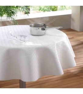 Nappe Protège table- rectangle 140 x 190 cm Blanc - 