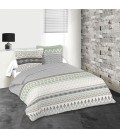 Housse de couette 220 x 240 cm + Taies Greeny - 