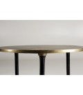 Table d'appoint ronde 51x51cm aluminium doré DODOMA