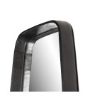 Miroir 31x174 cm aluminium noir DODOMA