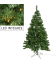 Sapin de Noël anti-feu avec guirlande intégrée LED 120 cm