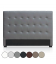 Tête de lit en simili cuir capitonnée 160 cm Luxy - 6 coloris - 