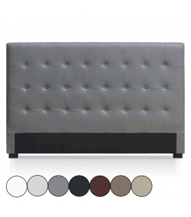 Tête de lit capitonnée en simili cuir 180 cm Luxy - 6 coloris - 
