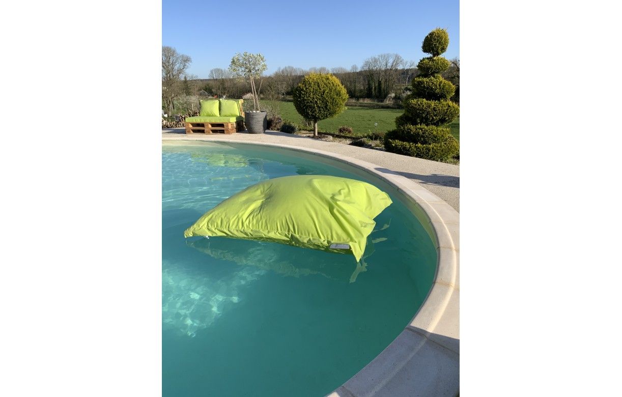 Coussin géant flottant pour piscine 130x170cm Maxi - 10 coloris
