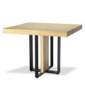 Table extensible bois Clair pieds noir Tolda - 