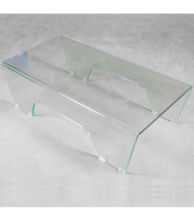 Table Basse en verre Ghoy 120cm - 