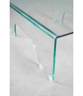 Table Basse en verre Ghoy 120cm - 