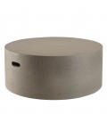 Table basse ronde 80x80cm 100% béton PRESTIGE