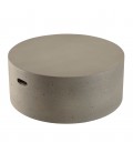 Table basse ronde 80x80cm 100% béton PRESTIGE