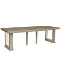 Table extensible en bois 250cm Chêne Clair Hully - 