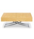 Table basse design laquée relevable et extensible Cassida - 