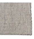 Grand tapis rect 200x290cm en laine tissée couleur blanc/gris chiné CANCUN