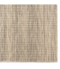 Grand tapis 200x290cm en laine tissée couleur blanc et kaki CANCUN