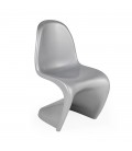 Chaise design Verner Panton en ABS brillant - 9 coloris - 