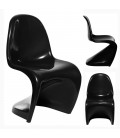 Chaise design Verner Panton en ABS brillant - 9 coloris - 