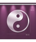 Miroir symbole chinois yin yang déco zen - 3 dimensions - 